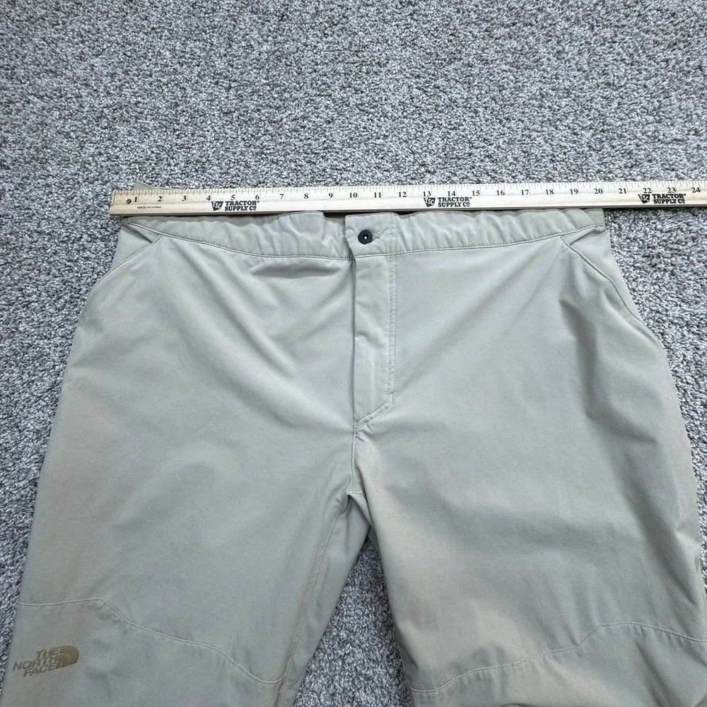 The North Face Pants Mens 40x32 Khaki Nylon Performance Hiking Fishing‎